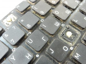 Клавиатура неисправная (на кнопки) MB5SN US A02 4H+N5P0M.50A для ноутбука Samsung