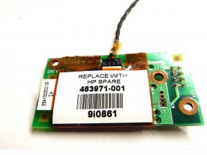 Модем с шлейфом и сетевым разъемом 463971-001 для ноутбука HP Pavilion dv2000 dv2500 dv2700 dv2100 v3000 серии
