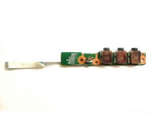 Плата AUDIO с шлейфом DA0QT6AB6D0 REV:D для ноутбука HP dv5--1000 dv5--1100