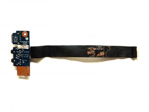 Плата AUDIO и USB с шлейфом LS7322P Rev: 1A, PBL50/60 USB CABLE DC02001AP00 REV: 0A для ноутбука Asus X53U K53U K53T K53Z