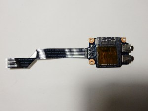 Плата AUDIO и картридера PIWG1 LS-6751P Rev: 1.0 с шлейфом PIWG2 NBX0000SN00 Rev: 2.0 для ноутбука Lenovo G570 