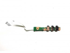 Плата AUDIO с шлейфом DAUT3AAB6C0, 36UT3UB0020, S9QAE1300 для ноутбука HP Pavilion dv7-3050er dv7-2000 dv7-3000 dv6-1000 dv6-2000 серии