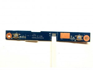 Плата кнопок тачпада с шлейфом DA0AX6TR6D0 REV: D, 4DAX6TB0000, 3DAX6TB0000, AX6 TP JH20110325, DEFC1069015 для ноутбука HP CQ56 G62