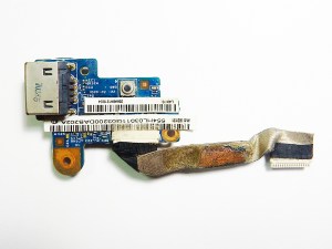 Доп. плата LAN 09733-2 48.4HL03.021 с шлейфом 50.4HL02.002 Rev: A02 для ноутбука Acer Aspire 3820T