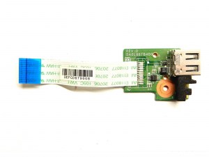 Плата USB 36LX6UB0000 DA0LX6TB4D0 с шлейфом DEFC0679008 для ноутбука HP Pavilion dv6-3080er 3110er и др. dv6-3000 серии