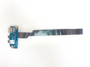 Доп плата USB, AUDIO 6-71-W2408-D03 W240BU с шлейфом 6-43-W2500-011-2 для ноутбука DNS 0164766, W253ELQ W244EUQ W270HUQ W258ELQ 0151830 0164763 0161102 0150166 W253BWQ