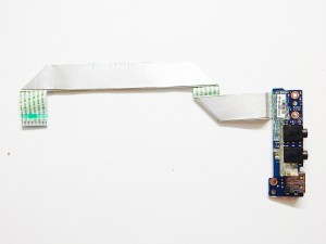 Доп плата USB AUDIO LS-8661P QAU30 Rev: 1.0 455M1632L11 с шлейфом NBX00015M00 для ноутбука HP ENVY 6-1031er 6-1000