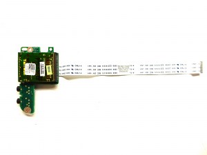 Доп плата USB, Cardrider, Audio E3B GD 1004 3JUM3DB0000 0Y5XYF DA0UM3P18E0 REV: E с шлейфом для ноутбука DELL INSPIRON 1564