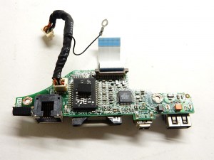 Доп плата USB, Cardrider, LAN с шлейфами BD FOR P53IA0 REV: B:35G3P5300-B0 для ноутбука Fujitsu Siemens Amilo Pi 1536