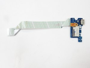 Доп плата USB, картридера  ABL52/AHL50 LS-D705P REV: 1.0 с шлейфом NBX0001U000 для ноутбука HP 15-af016ur и др HP 15-a серии