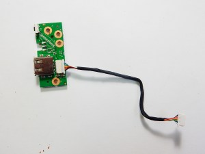 Доп плата USB и кнопки включения с шлейфом для нетбука IRU D1001