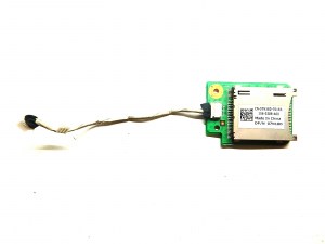 Плата картридера 07N18D 48.4HH04.011 с шлейфом 50.4HH03.301 для ноутбука Dell Inspiron M5010 N5010