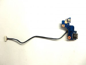 Плата кнопки включения, USB BA92-07488A с шлейфом для ноутбука Samsung NP- RV515 RV520