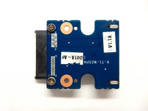 Плата разъема DVD 6-71-W25UN-D01 для ноутбука DNS W270ESQ (0151002)