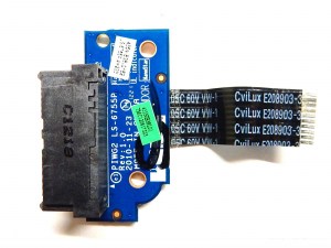 Плата разъема DVD на шлейфе PIWG2 LS-6755P REV: 1.0 NBX0000SO00 CV для ноутбука Lenovo G570 G575