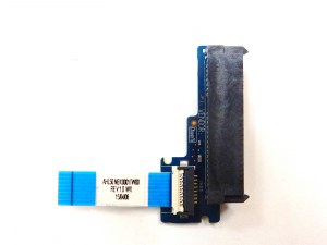 Плата разъема подключения жесткого диска (HDD) ABL52/AHL50 LS-C703P с шлейфом AHL50 NBX0001 TW00 REV: 1.0 WX для ноутбука HP 15-af016ur и др HP 15-a серии