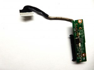 Плата разъема HDD, USB на шлейфе M116CC_HDD_PCB V1.00 500-0002-4800 для нетбука DNS M116KC (0155952)