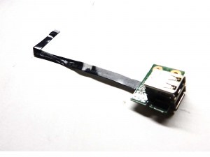 Плата разъемов USB на шлейфе 50.4DM05.001, JH20091007, 55.4DM03.011G для ноутбука Lenovo B450