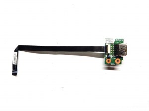 Плата разъемов USB на шлейфе 50.4DM05.001, JH20091007, 55.4DM03.011G для ноутбука Lenovo B450