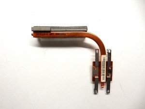 Радиатор, термотрубка на процессор AT019000210 для ноутбука Toshiba Satellite A200-1S5 A210 A205 A215