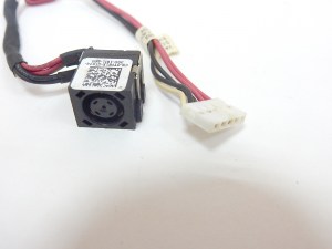 Разъем питания на шлейфе VAW00/VAW01/VAW02 DC_IN CABLE DC30100M900 CN-0YF81X-GT074 для ноутбука Dell Inspiron 3521 3537 5521 3531